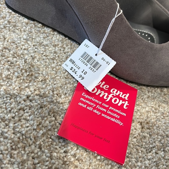 NEVERWORN. Woman’s wedge heel. - Picture 4 of 8